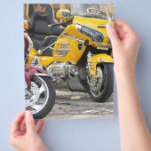 高級バイク チラシ (手)