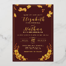 高級バエレガントルガンディ金ゴールド結婚フローラ