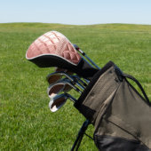 高級バラ金ゴールドカスタムグリッター名の追加 ゴルフヘッドカバー (インサイチュ)