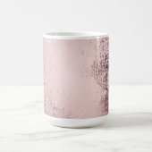 高級バラ金ゴールドデザイン コーヒーマグカップ (中央)