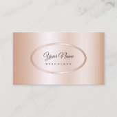 高級バラ金ゴールド効果プロフェッショナル及びトレンディー 名刺 (正面)