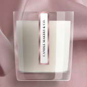 高級バラ金ゴールド改ざん防止薄型キャンドルジャンプタン ラベル