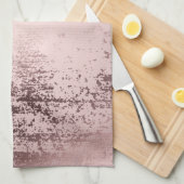 高級バラ金ゴールド キッチンタオル (四つ折り)