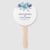 高級バラ ハンドファン (正面)