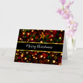 高級バルクビジネスクリスマスカード 箔シーズンカード (蘭)