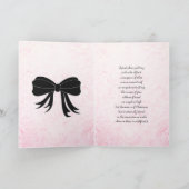 高級パーソナライズされたクリスマス シーズンカード (内部)