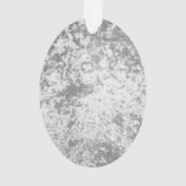 高級パーソナライズされたベルベット誕生日オーナメント16th オーナメント (裏面)