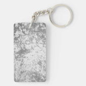 高級パーソナライズされたベルベット誕生日キーチェーン16th キーホルダー (裏面)