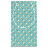 高級パーソナライズされた抱き枕 スモールペーパーバッグ (裏面)