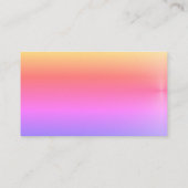 高級ビジネスコンサルティング名刺 名刺 (裏面)