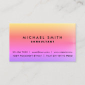 高級ビジネスコンサルティング名刺 名刺 (正面)