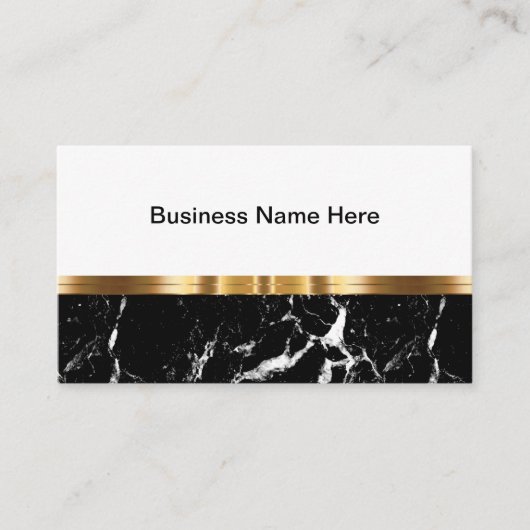 高級ビジネスプロフェッショナルカスタム名刺 名刺 (正面)