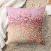 高級ピきらめくンクグラデーショングリッター勾配 クッション (ブランケット)