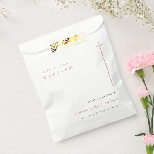 高級ピエレガントッミニマルクタイポグラフィバプテスマ フェイバーバッグ (封をした状態)