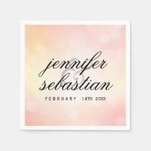 高級ピンクグリッター《写真》ぼけ味結婚ズモノグラム