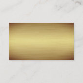 高級ファンシーペットドッググルーミングサービス 名刺 (裏面)