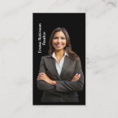 高級フォトエステート実在ククラスの名刺 名刺 (正面)