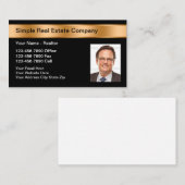 高級フォトエステ実在ート名刺 名刺 (正面/裏面)