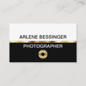 高級フォトグラファーの名刺 名刺 (正面)