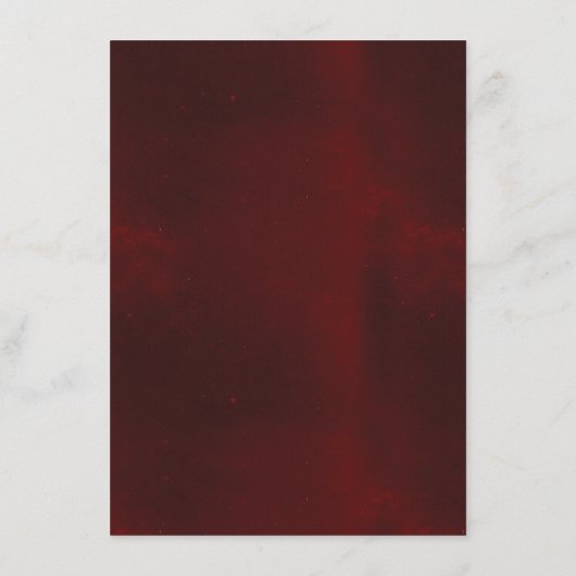 高級フォーマルブルゴーニュ金ゴールド結婚ゲスト詳細 エンクロージャーカード (裏面)