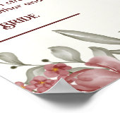 高級フローライスラムのニッカ証明書ポスター ポスター (角)