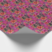 高級フローラモダンギフトコレクション ラッピングペーパー (角)