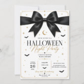 高級ブラックボウ ハロウィンナイトパーティー シーズンカード (正面)