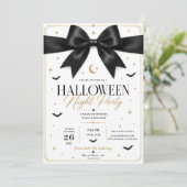 高級ブラックボウ ハロウィンナイトパーティー シーズンカード (スタンド正面)