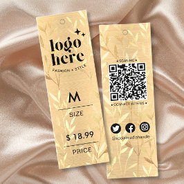 高級ブラッシュド離れメタル金ゴールド価格つるラベル コーリングカード