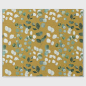 高級ブーケ金ゴールド包装紙ギフトラップ ラッピングペーパー (フラット)