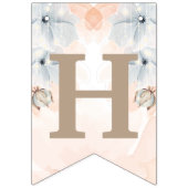 高級プリンセス誕生日グリッター写真 バンティングフラッグ (第2の旗)