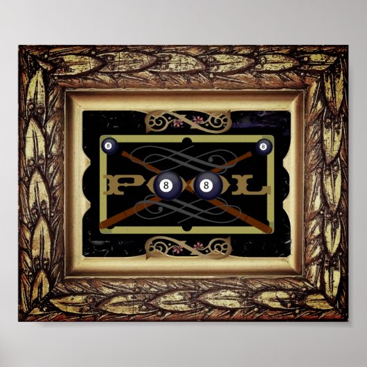 高級プール(ホール)デコールポスター ポスター (正面)