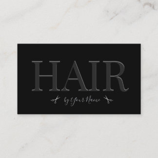 高級ヘアスタイリスト名刺 名刺