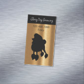 高級ペットグルーミング磁気ビジネスカード マグネット名刺 (インサイチュ)