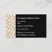 高級ペットケアテーマ名刺 名刺 (正面)