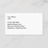 高級ペットサービス金ゴールド白黒  名刺 (裏面)