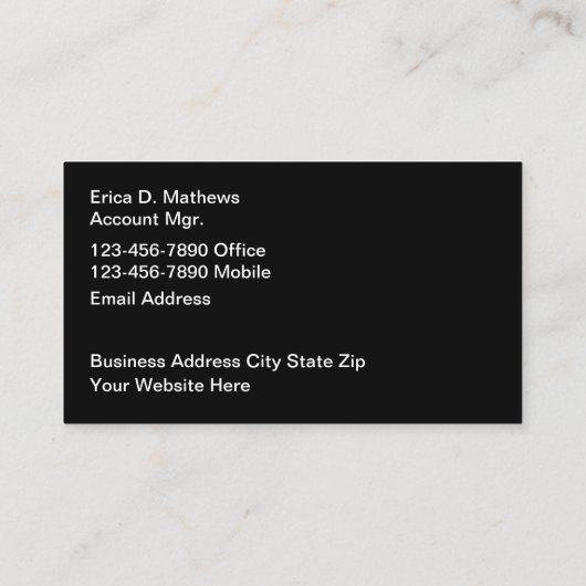 高級ペット火葬サービス名刺 名刺 (裏面)