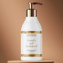 高級ホワイト&金ゴールドフォイル化粧品ボトルラベル