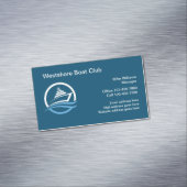 高級ボートクラブ磁気ビジネスカード マグネット名刺 (インサイチュ)