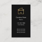 高級ポートレートシルクスタイル名刺 名刺 (裏面)