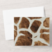 高級マット結婚式招待状パッケージ オールインワン招待状 (裏面)