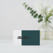 高級ミニマルモダンプロフェッショナルカスタム 名刺 (スタンド正面)