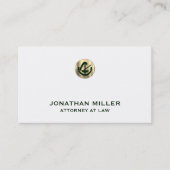 高級ミニマル弁護士 名刺 (正面)