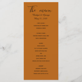 高級ミニマル金シンプル金結婚の メニュー