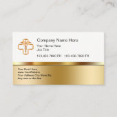 高級メディカルシンボルの名刺 名刺 (正面)