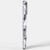 高級モダンフローラ植物学モノグラムのiPhone Case-Mate iPhoneケース (裏面 / 右)