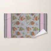 高級モダンヴィンテージフローラケーキ バスタオルセット (ハンドタオル)