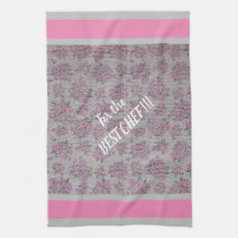 高級モダンヴィンテージフローラバラ キッチンタオル