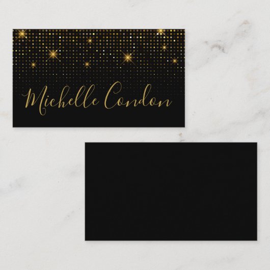 高級モダン名刺 名刺 (正面/裏面)