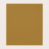 高級モダン金ゴールドオレンジタイガーあなたのテキストを追加 名刺 (内部フラット)